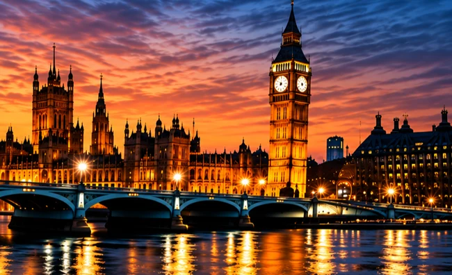 London panorama from the approved banner