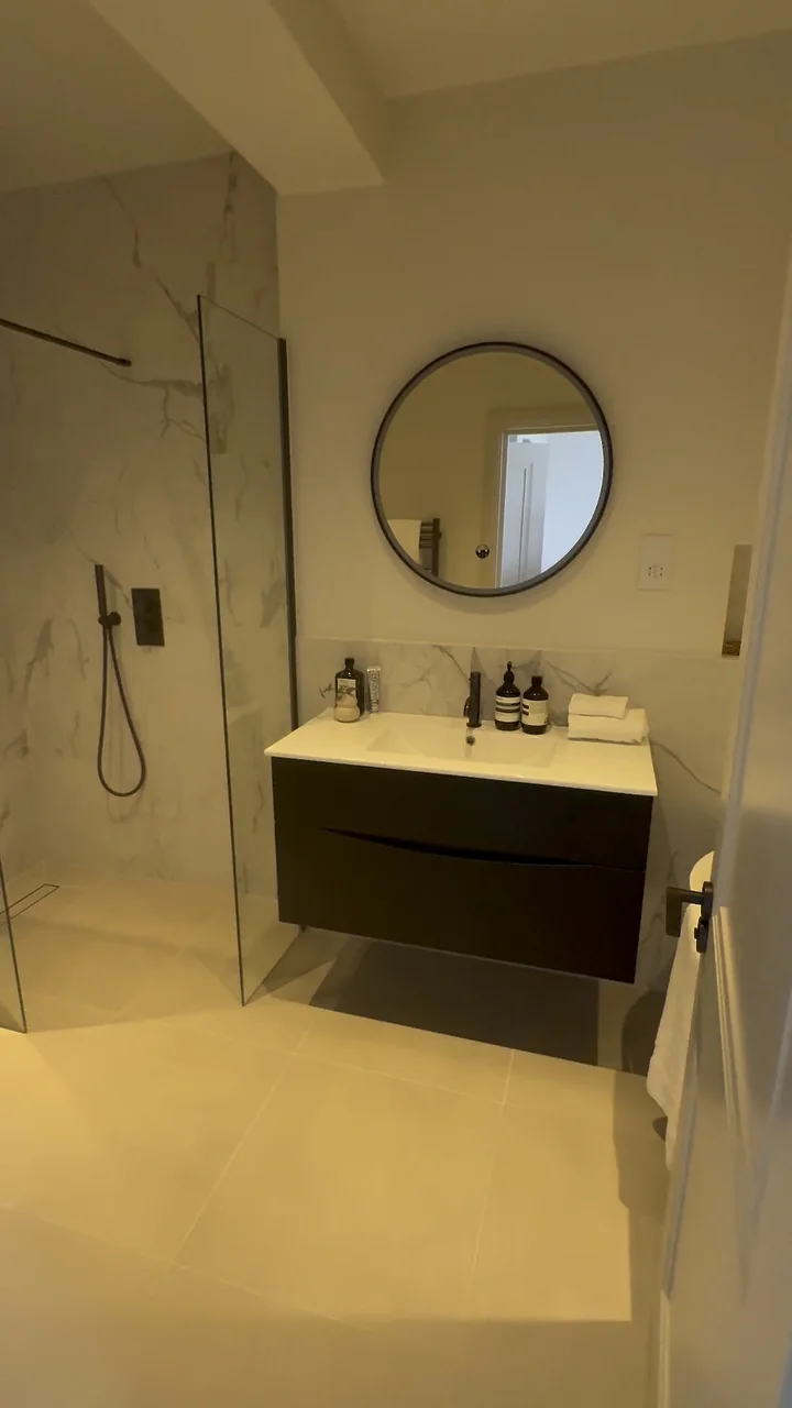Still from Bathroom — Basin, Shower and Bath