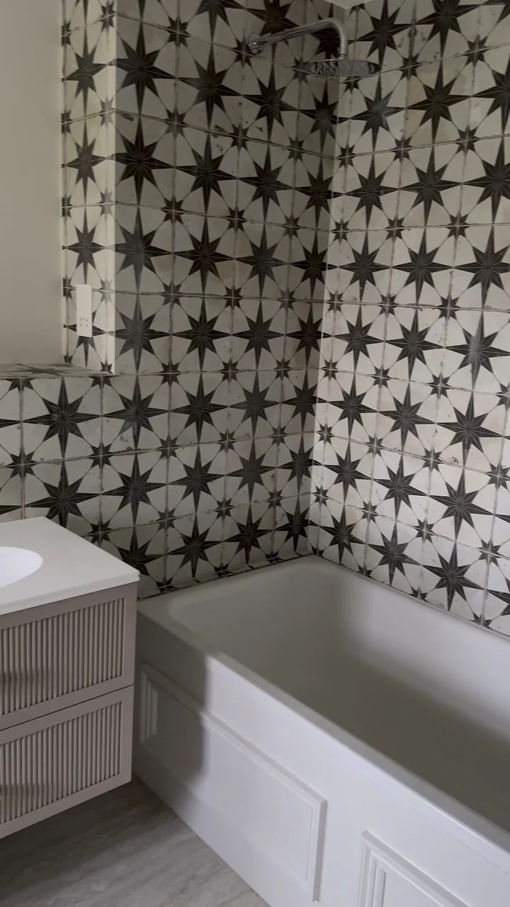 Still from Patterned Tile Bathroom