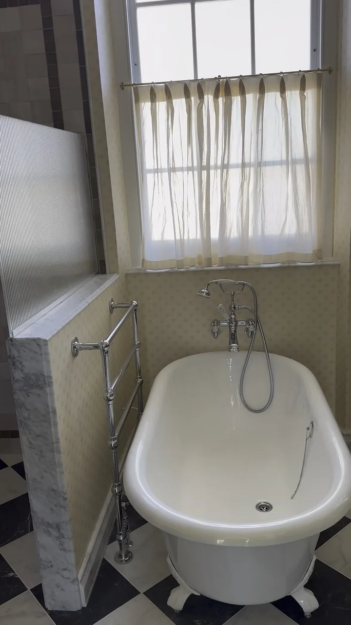Still from From Shower to Freestanding Bath