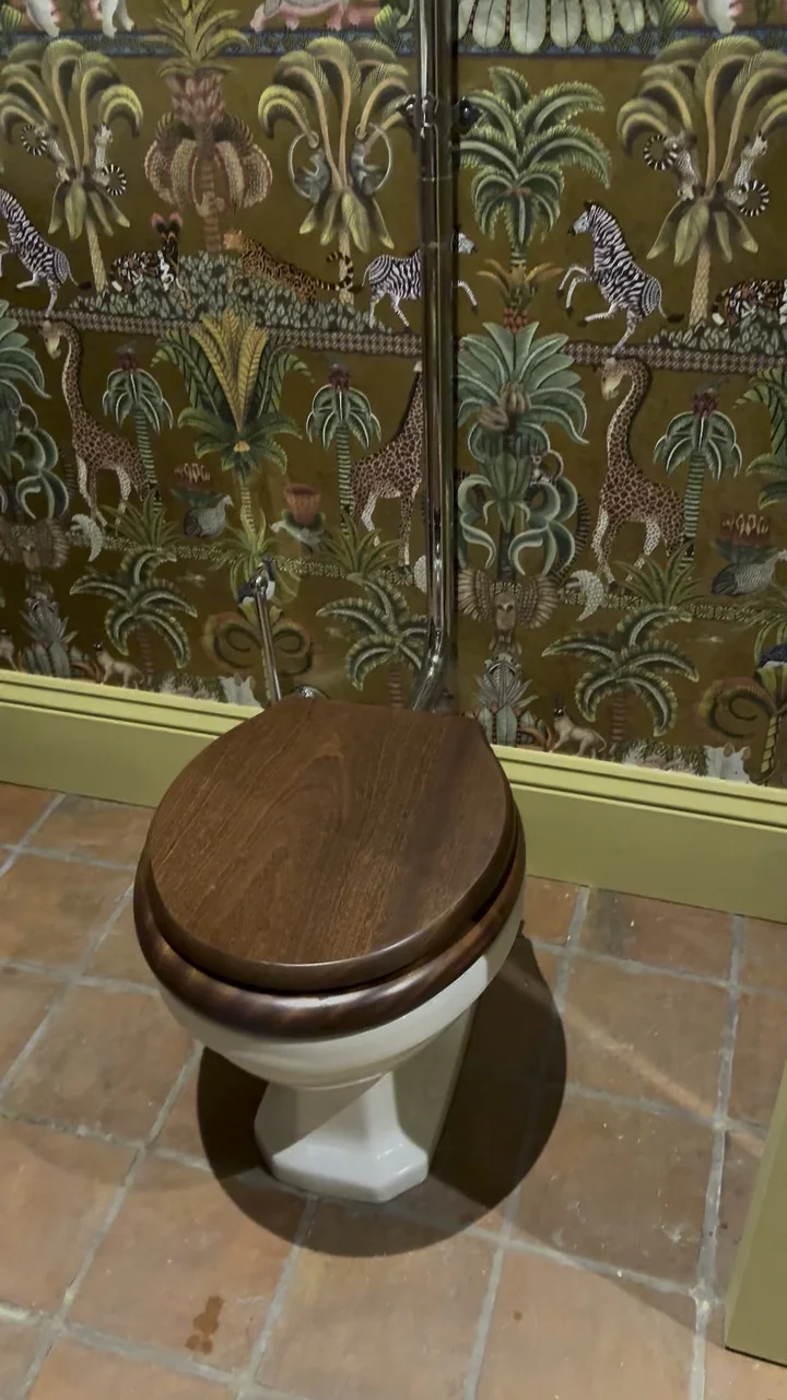 Still from Patterned Bathroom — Finishing Details